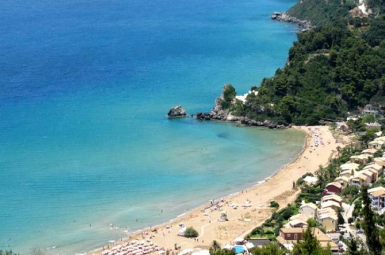Aqua Seafront Glyfada Corfu Beach House With Garden Extérieur photo