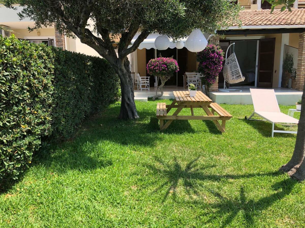 Aqua Seafront Glyfada Corfu Beach House With Garden Extérieur photo